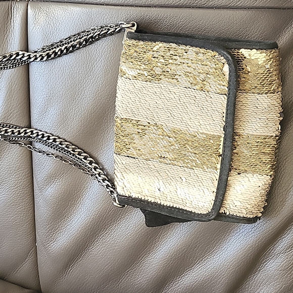 zara sequins shoulder bag - Picture 2 of 16